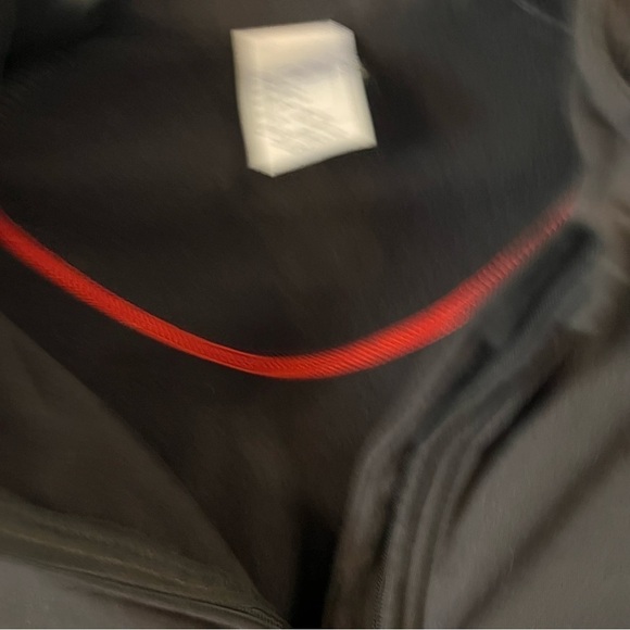 Kalenji Ekiden Running Long Sleeve Jersey Pull Over Black Red Medium - Picture 4 of 10